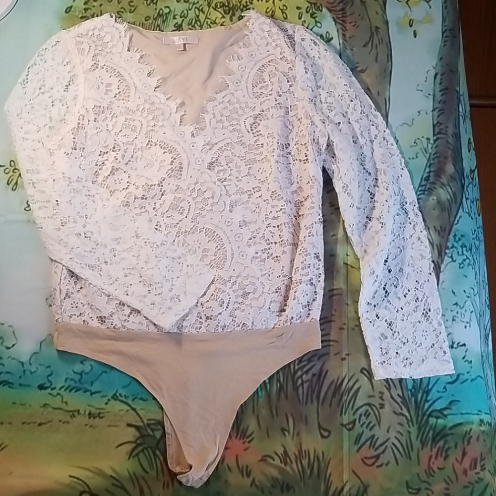WAYF Lace Bodysuit